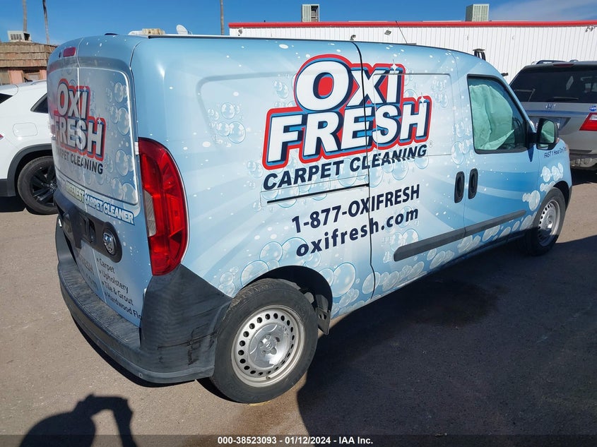 2017 Ram Promaster City Tradesman VIN: ZFBERFAB7H6E30749 Lot: 38523093