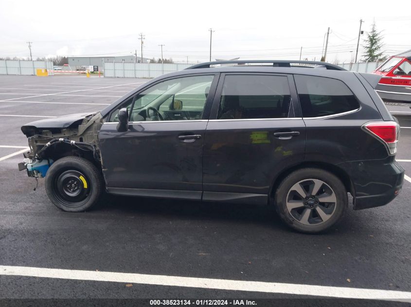 2017 Subaru Forester 2.5I Limited VIN: JF2SJARC1HH487667 Lot: 38523134