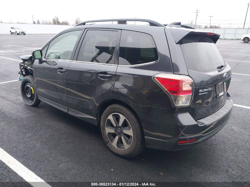 2017 Subaru Forester 2.5I Limited VIN: JF2SJARC1HH487667 Lot: 38523134