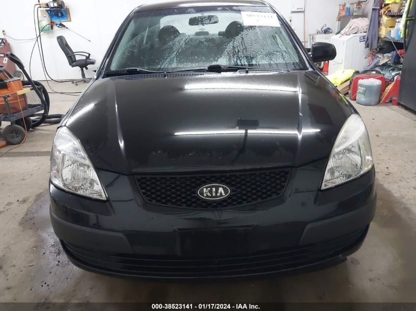 2009 Kia Rio Lx VIN: KNADE223096568424 Lot: 38523141