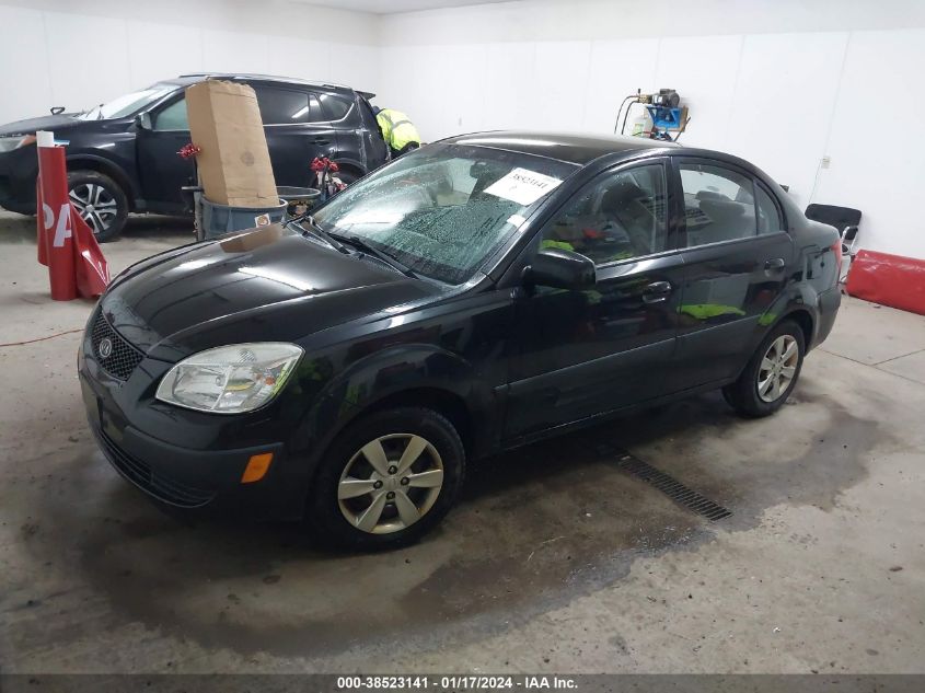 KNADE223096568424 2009 Kia Rio Lx