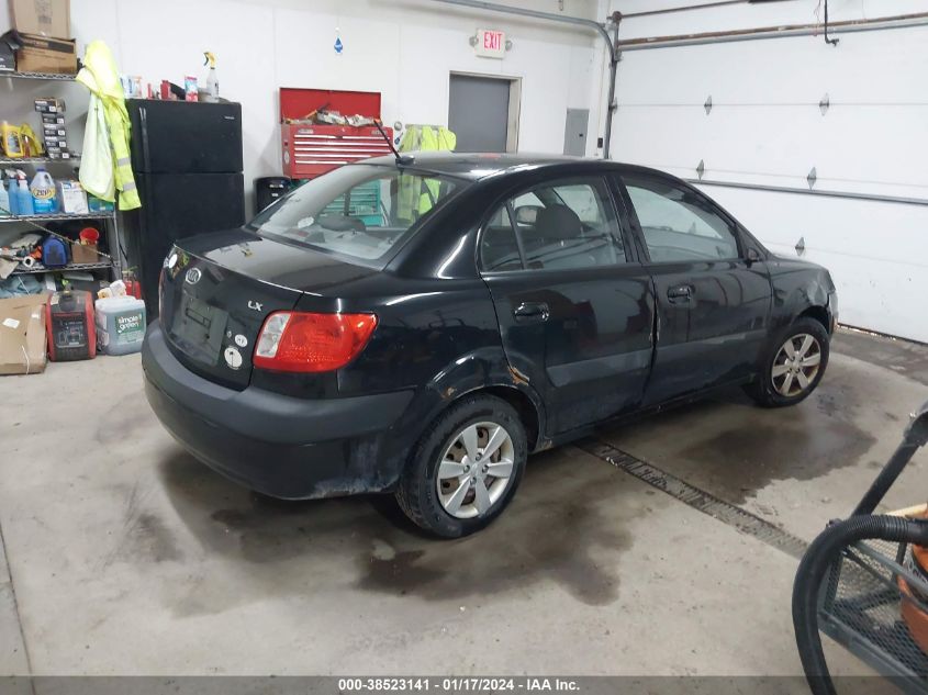 2009 Kia Rio Lx VIN: KNADE223096568424 Lot: 38523141