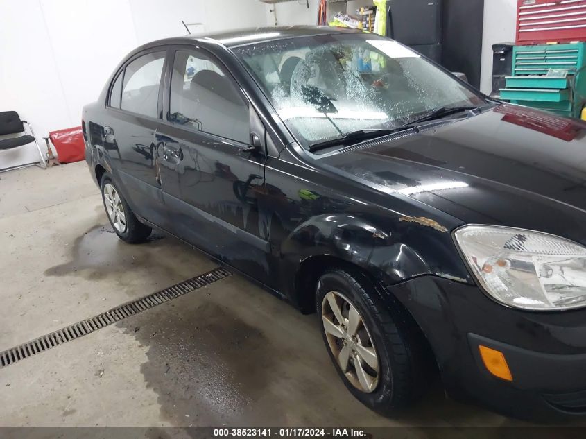 2009 Kia Rio Lx VIN: KNADE223096568424 Lot: 38523141