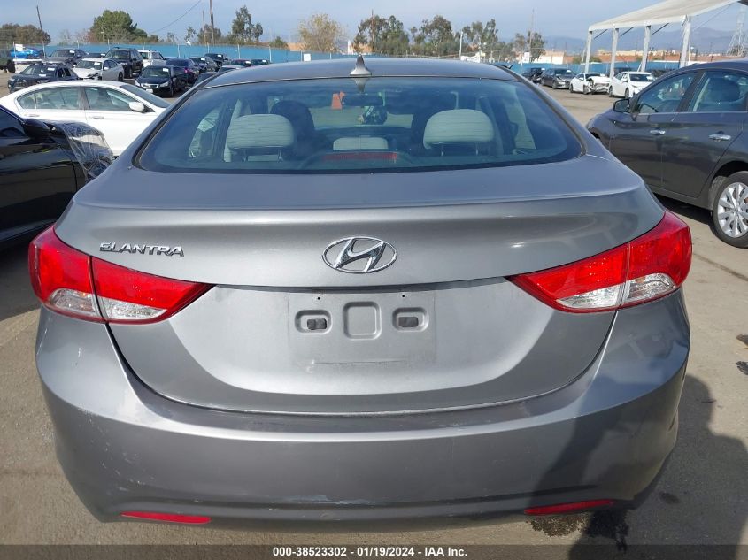 2013 Hyundai Elantra Gls VIN: 5NPDH4AE0DH364858 Lot: 38523302