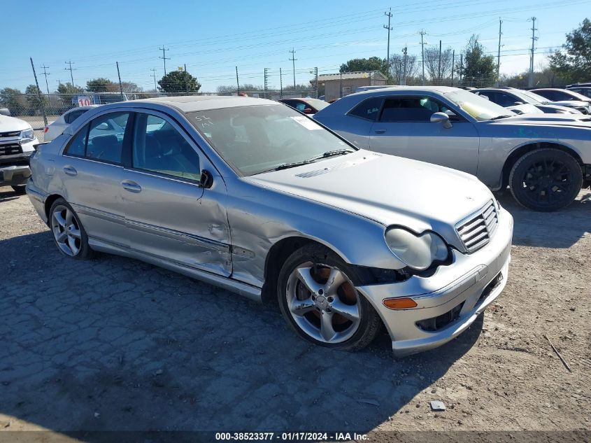 2005 Mercedes-Benz C 230 Kompressor Sport VIN: WDBRF40J85F617221 Lot: 40569900