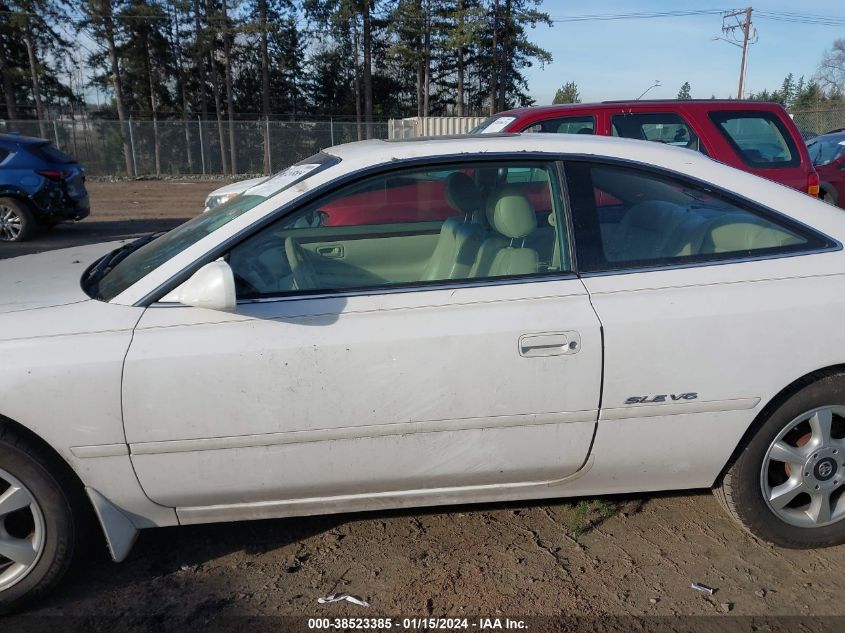 2001 Toyota Camry Solara Sle VIN: 2T1CF28P61C476298 Lot: 38523385