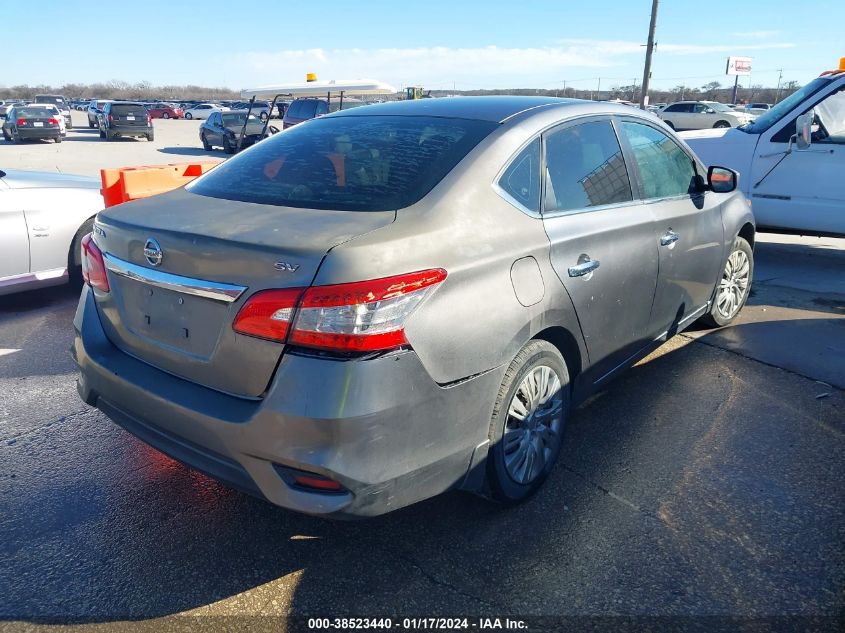 2016 Nissan Sentra S VIN: 3N1AB7AP7GY318784 Lot: 38523440