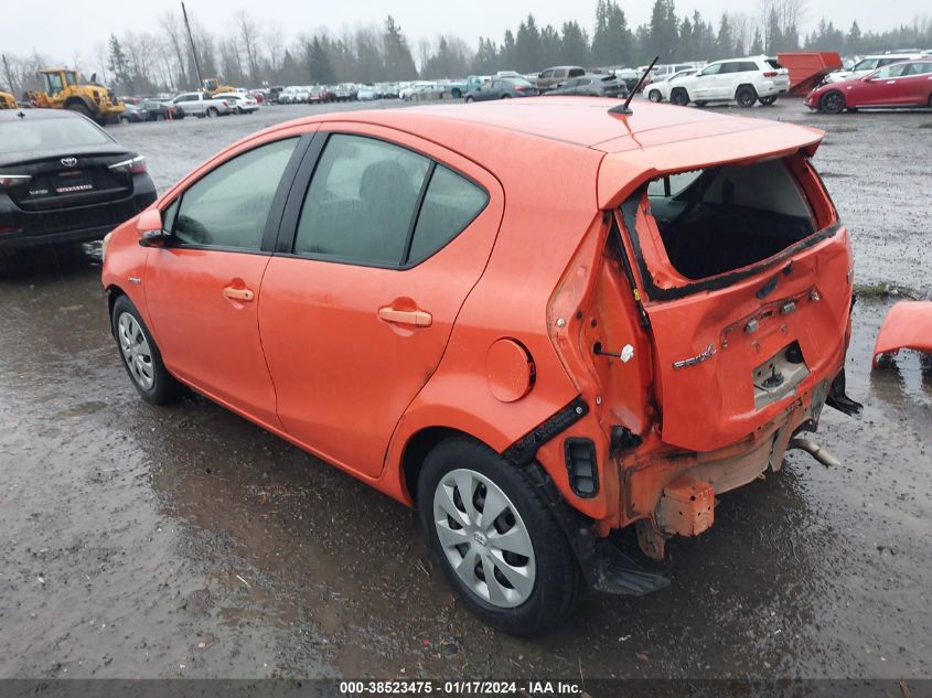 JTDKDTB34C1007179 2012 Toyota Prius C Two