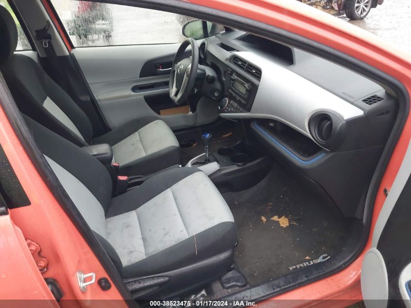 JTDKDTB34C1007179 2012 Toyota Prius C Two