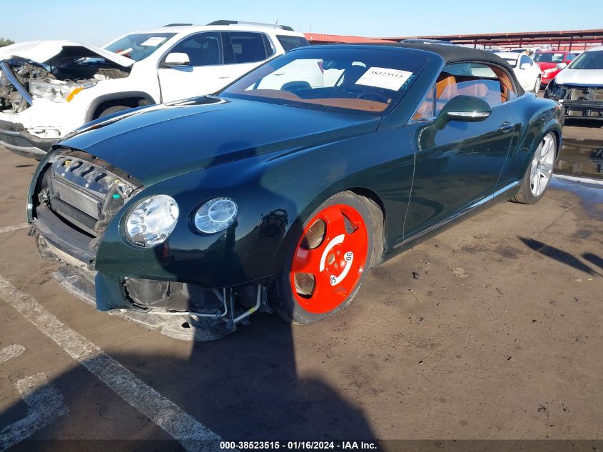 2014 Bentley Continental Gtc V8 VIN: SCBGT3ZA1EC090707 Lot: 38523515