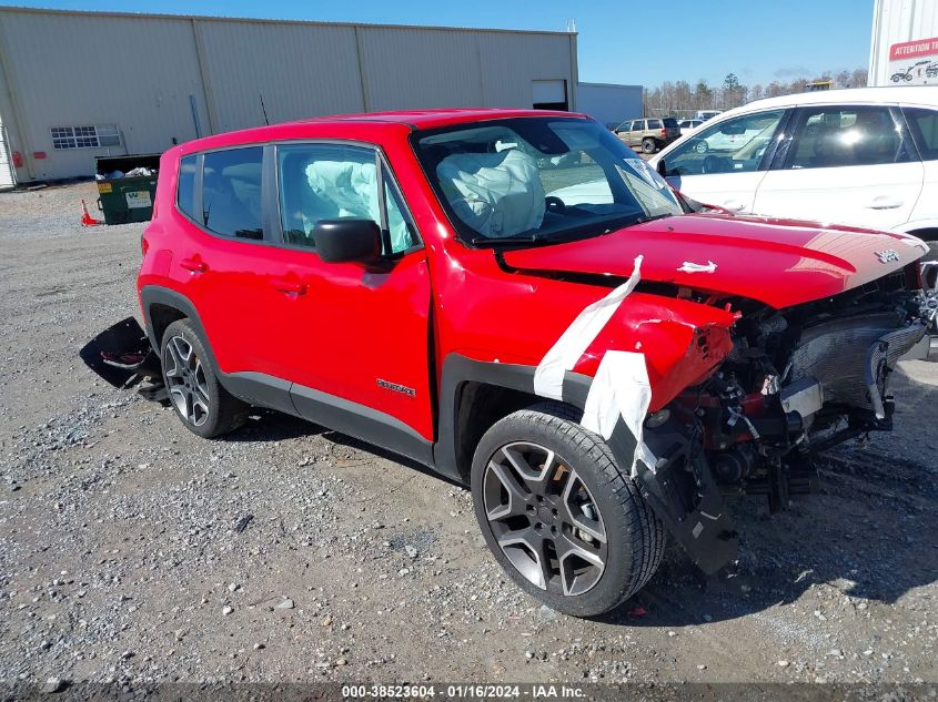 2021 Jeep Renegade Jeepster 4X4 VIN: ZACNJDABXMPN34548 Lot: 38523604