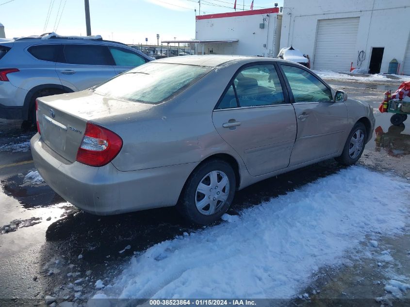 4T1BE32K04U861781 2004 Toyota Camry Le