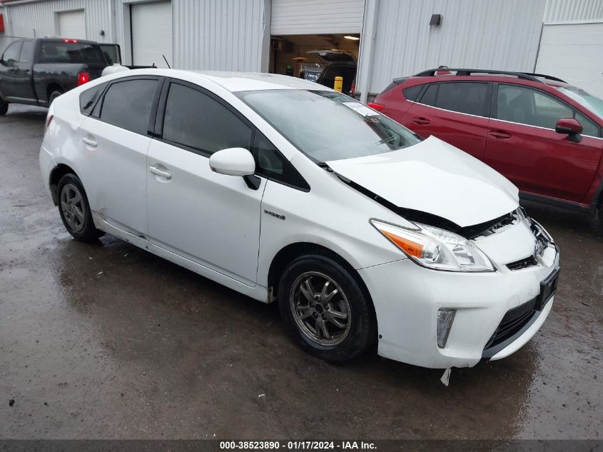 JTDKN3DU0E0391330 2014 Toyota Prius Two