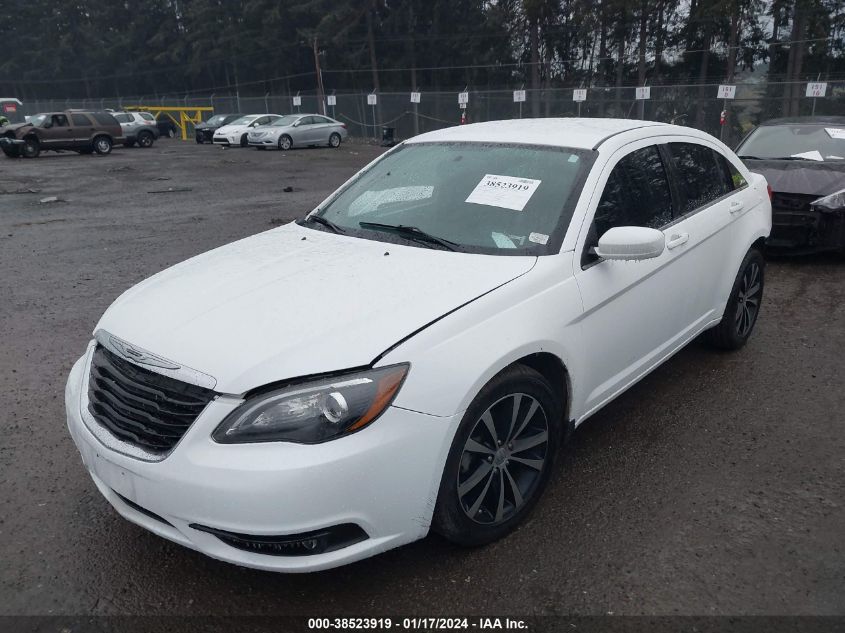 2014 Chrysler 200 Touring VIN: 1C3CCBBGXEN120462 Lot: 38523919