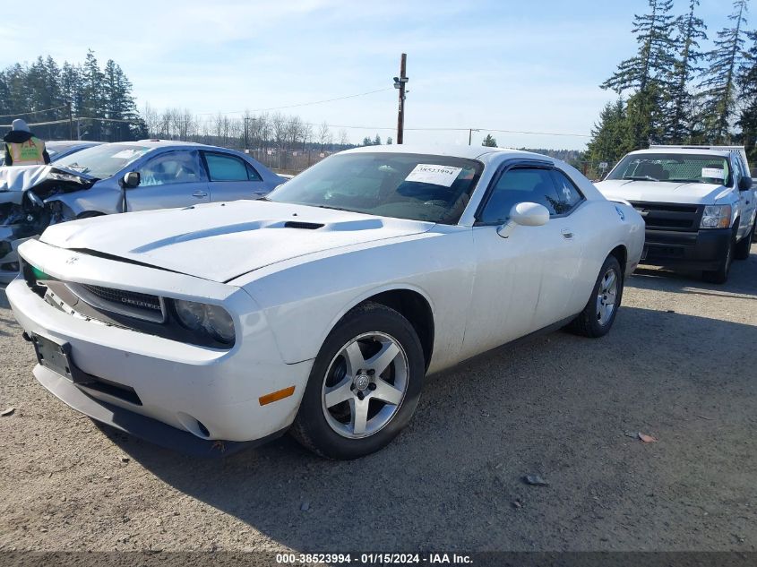 2B3CJ4DVXAH322733 2010 Dodge Challenger Se