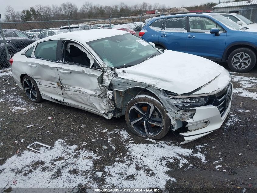 2018 Honda Accord Sport VIN: 1HGCV1F37JA024086 Lot: 38524005