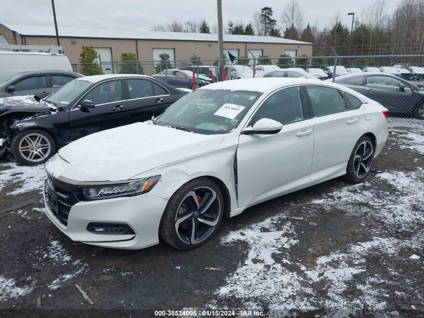 2018 Honda Accord Sport VIN: 1HGCV1F37JA024086 Lot: 38524005