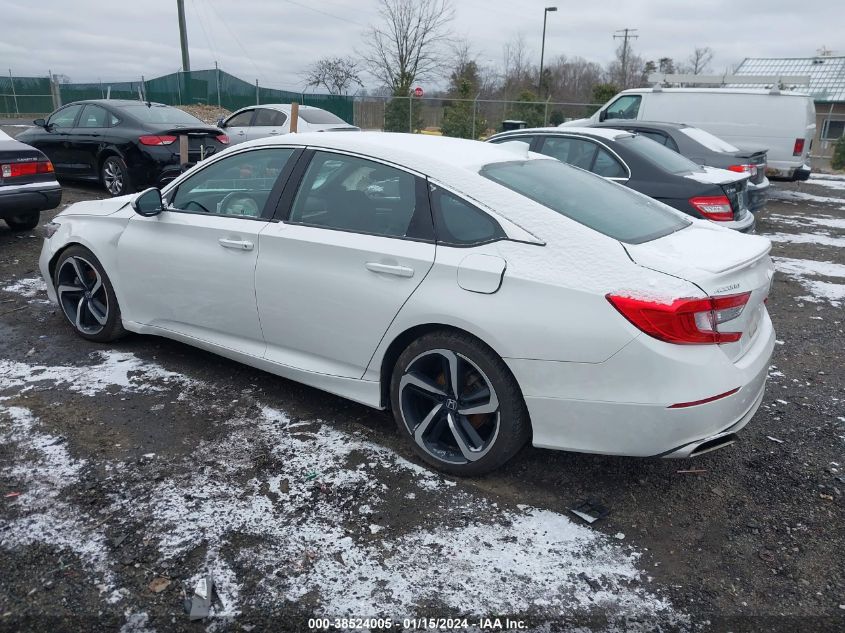 2018 Honda Accord Sport VIN: 1HGCV1F37JA024086 Lot: 38524005