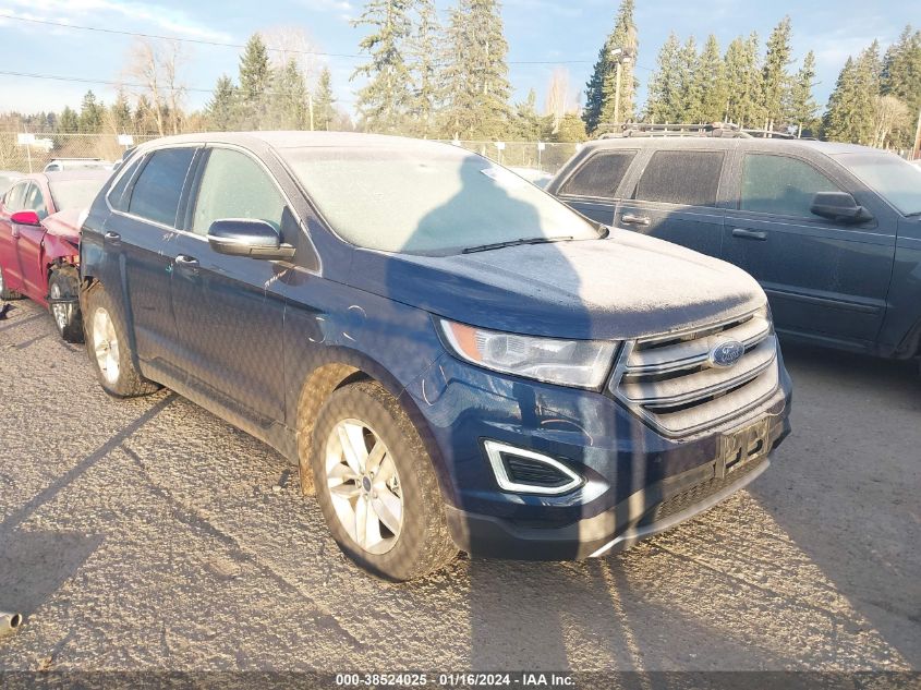 2017 Ford Edge Sel VIN: 2FMPK4J80HBB11562 Lot: 38524025