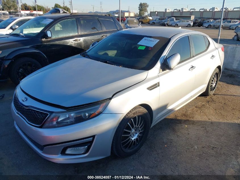 2015 Kia Optima Lx VIN: 5XXGM4A74FG405470 Lot: 38524057