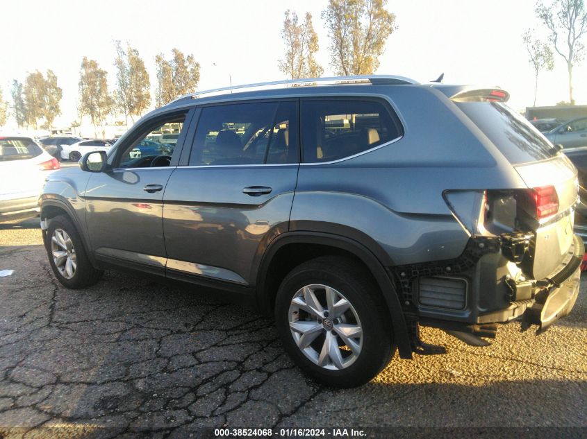 2018 Volkswagen Atlas 3.6L V6 Se VIN: 1V2CR2CA2JC581549 Lot: 38524068