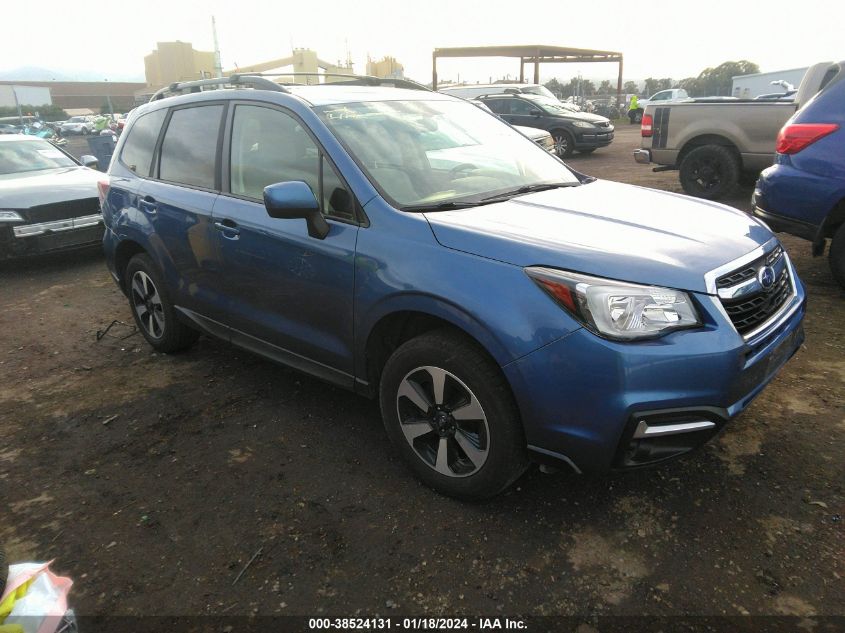 2017 Subaru Forester 2.5I Premium VIN: JF2SJAEC7HG552596 Lot: 38524131