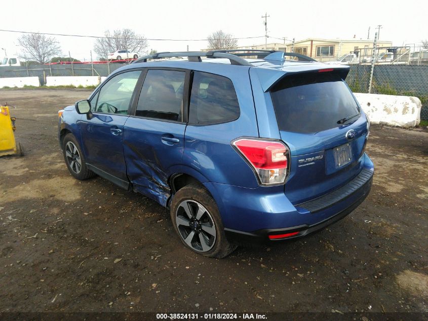 2017 Subaru Forester 2.5I Premium VIN: JF2SJAEC7HG552596 Lot: 38524131