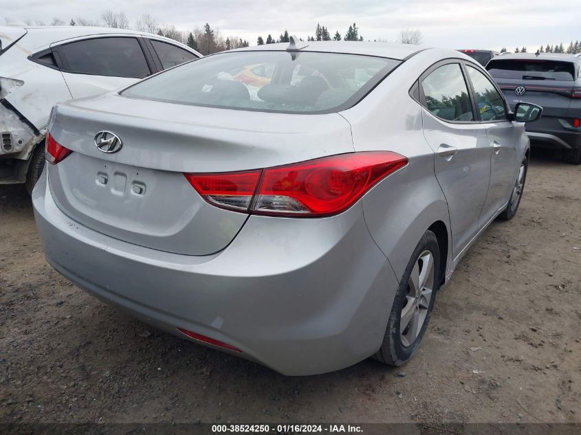 2013 Hyundai Elantra Gls VIN: 5NPDH4AEXDH419364 Lot: 38524250