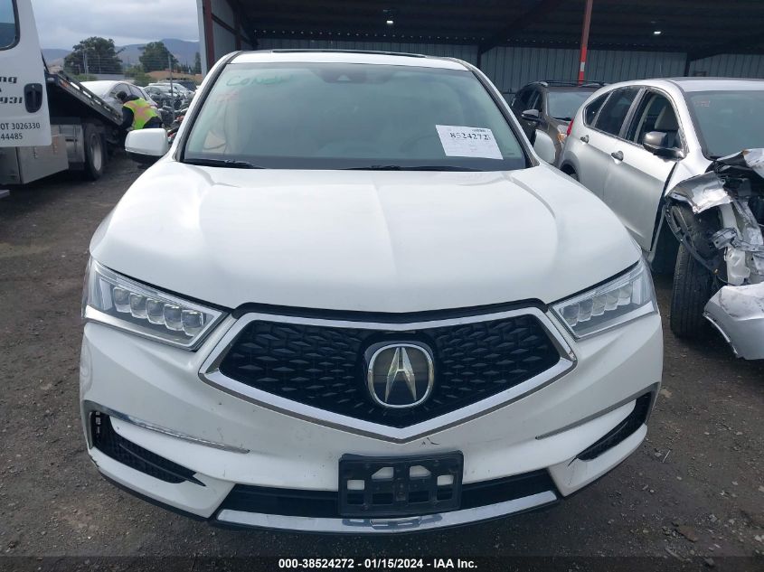 5J8YD3H31KL004925 2019 Acura Mdx Standard