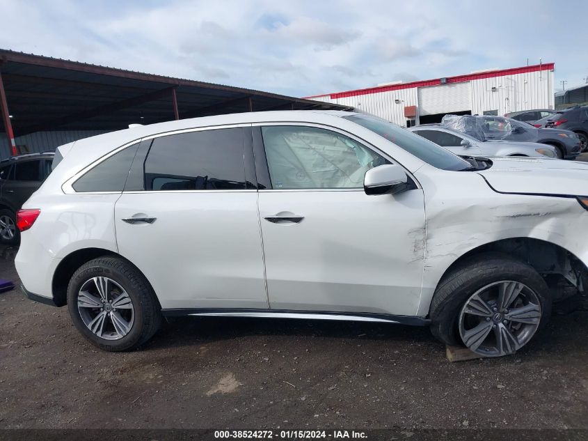 5J8YD3H31KL004925 2019 Acura Mdx Standard