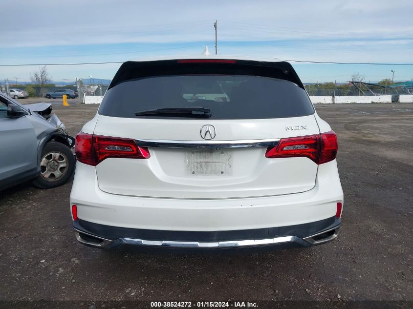 2019 Acura Mdx Standard VIN: 5J8YD3H31KL004925 Lot: 38524272