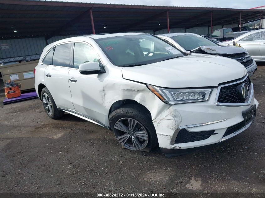 5J8YD3H31KL004925 2019 Acura Mdx Standard