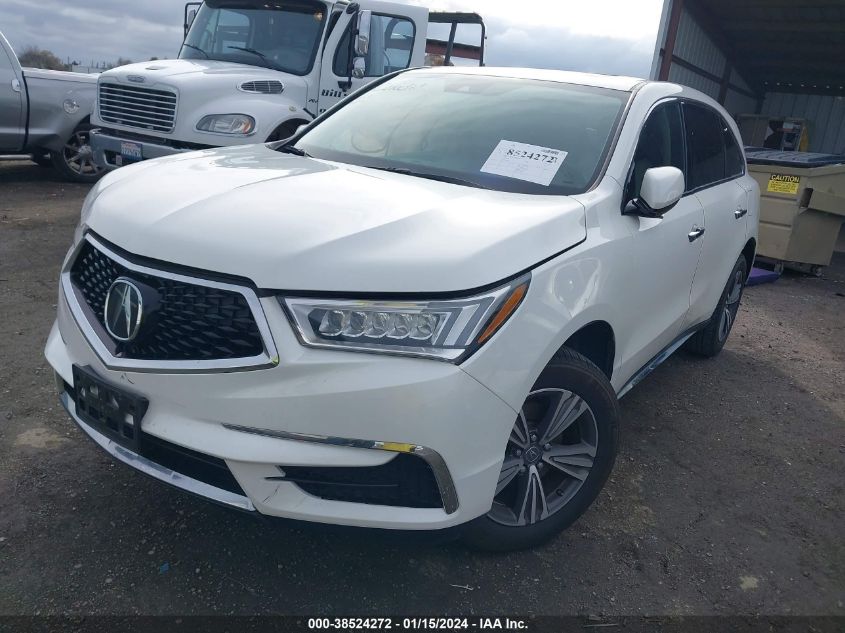 2019 Acura Mdx Standard VIN: 5J8YD3H31KL004925 Lot: 38524272