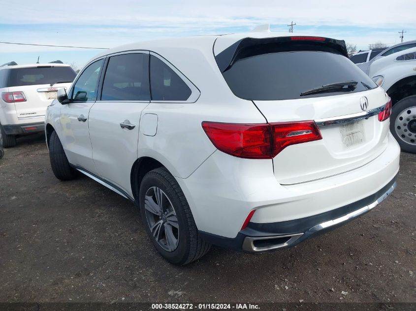 5J8YD3H31KL004925 2019 Acura Mdx Standard