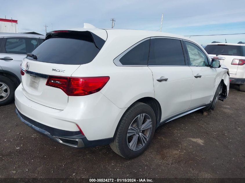 2019 Acura Mdx Standard VIN: 5J8YD3H31KL004925 Lot: 38524272