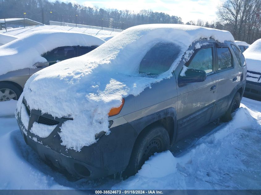 3G7DA03E51S511802 2001 Pontiac Aztek