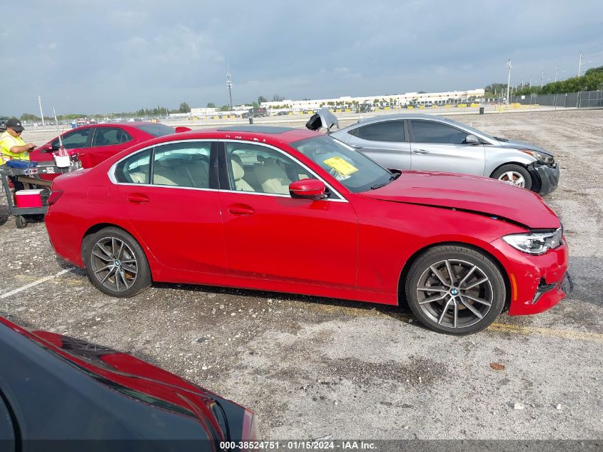 2020 BMW 330I VIN: 3MW5R1J03L8B32502 Lot: 38524751