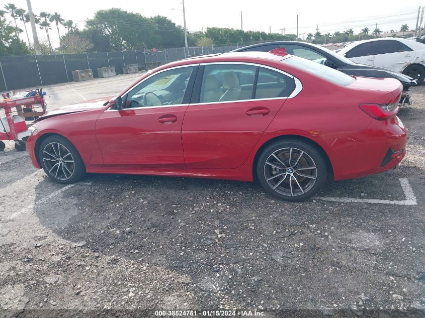 2020 BMW 330I VIN: 3MW5R1J03L8B32502 Lot: 38524751