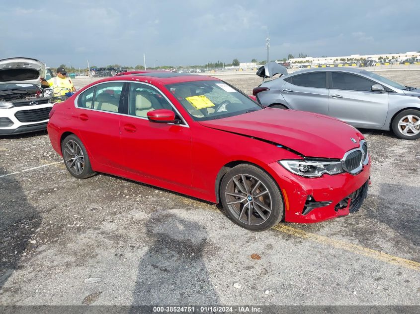 2020 BMW 330I VIN: 3MW5R1J03L8B32502 Lot: 38524751