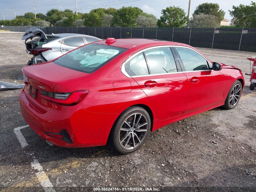 2020 BMW 330I VIN: 3MW5R1J03L8B32502 Lot: 38524751