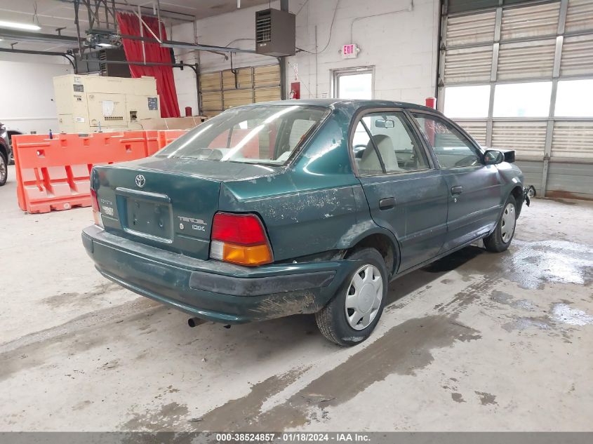 1996 Toyota Tercel Dx VIN: JT2BC52L9T0131963 Lot: 38524857