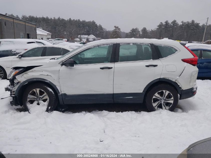 2018 Honda Cr-V Lx VIN: 2HKRW6H39JH226856 Lot: 38524868