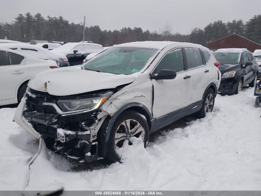 2018 Honda Cr-V Lx VIN: 2HKRW6H39JH226856 Lot: 38524868