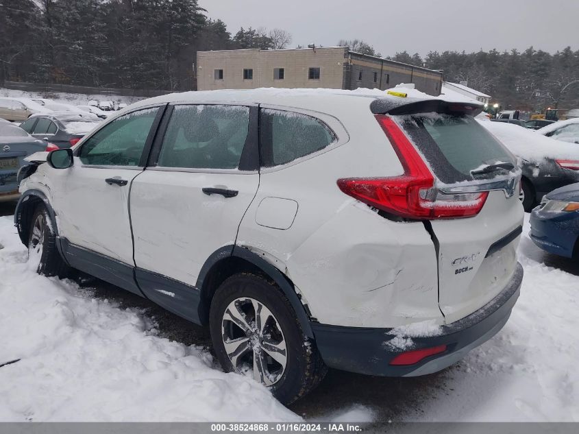 2018 Honda Cr-V Lx VIN: 2HKRW6H39JH226856 Lot: 38524868