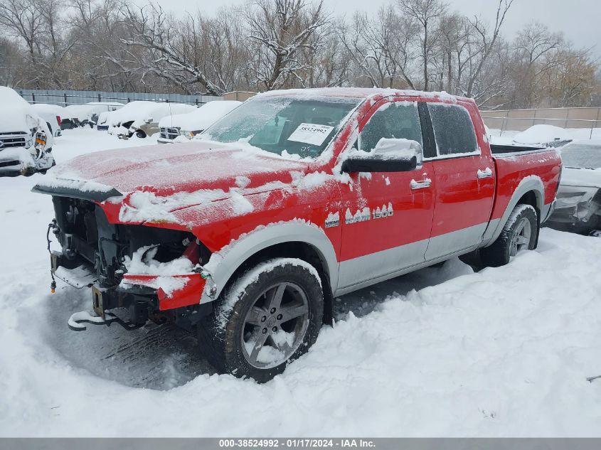 2012 Ram 1500 Laramie VIN: 1C6RD7NT8CS136593 Lot: 38524992