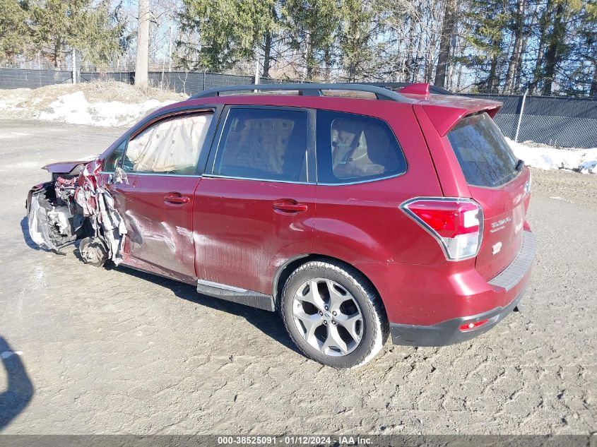 2017 Subaru Forester 2.5I Touring VIN: JF2SJAWC2HH495846 Lot: 38525091