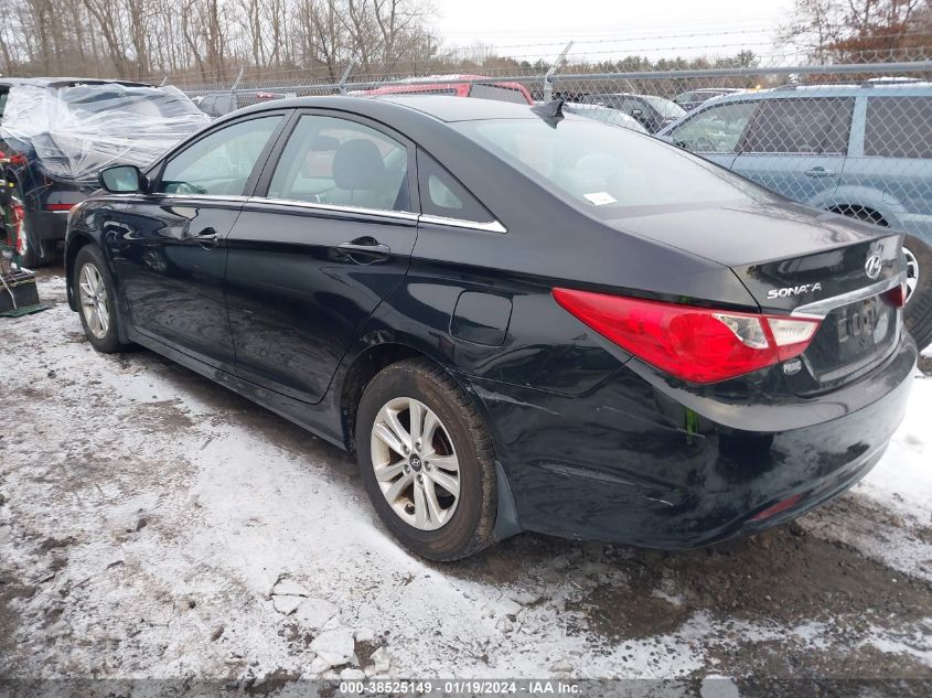 2013 Hyundai Sonata Gls VIN: 5NPEB4ACXDH760946 Lot: 38525149