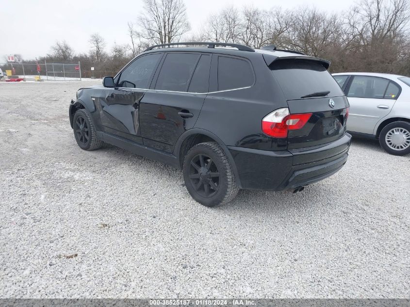 2006 BMW X3 3.0I VIN: WBXPA93416WG76161 Lot: 38525187