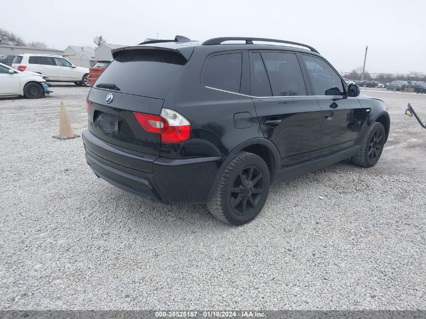 2006 BMW X3 3.0I VIN: WBXPA93416WG76161 Lot: 38525187