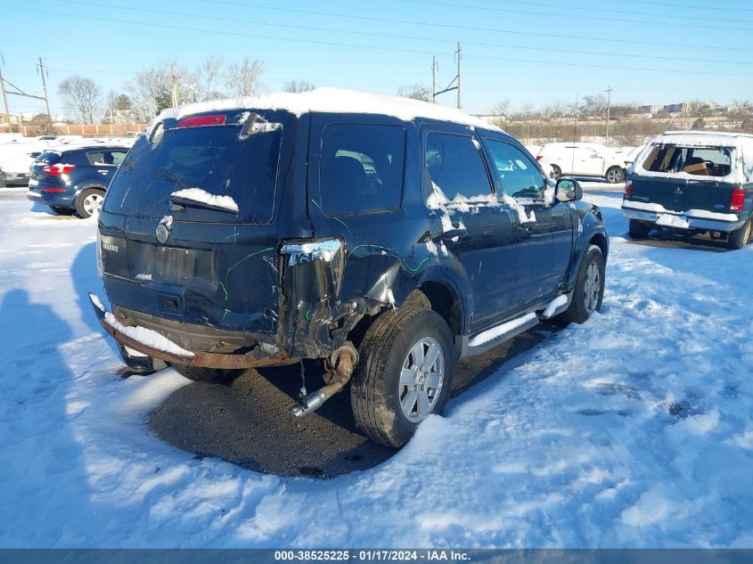 2010 Mercury Mariner VIN: 4M2CN8B78AKJ13007 Lot: 38525225